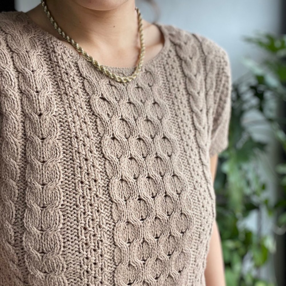 🏷 Sold  | Cross-Country Knits Brown Sweater - Picture 5 of 6